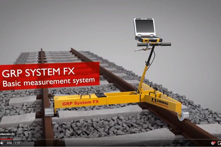 Video Carro de vías Amberg GRP 1000