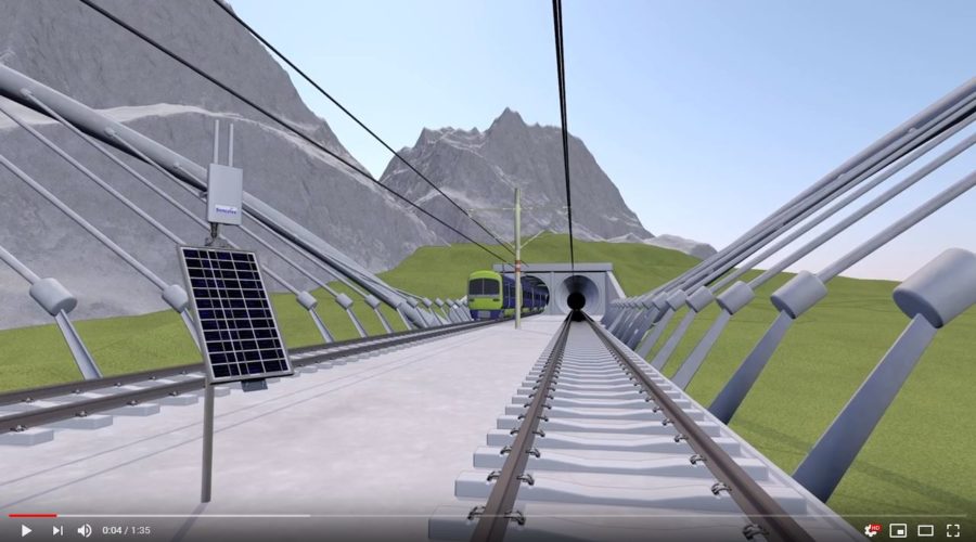 Video Nodo de repetición FlatMesh Repeater Node Senceive