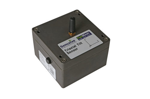 Imagen Sensor de inclinación de tres ejes Triaxial Tilt FlatMesh de Senceive