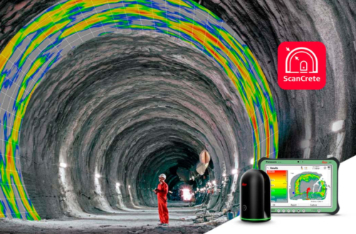 Imagen ScanCrete solución Leica para hormigonado